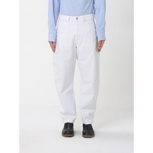 Lemaire Pants Men Milk